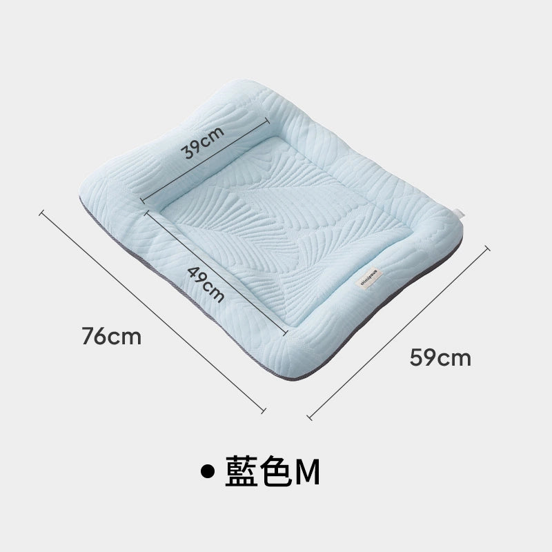 chichipaws 寵物冰絲涼感睡墊|母嬰級A類面料 久睡不升溫 3D立體涼感 頸部護理枕