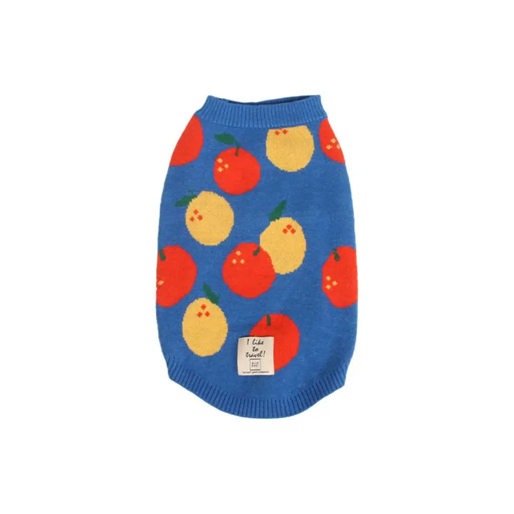 Blue Port 橘子毛衣背心