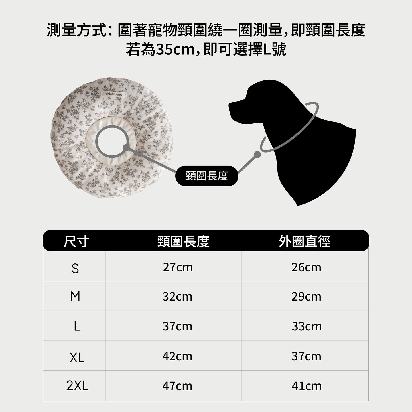 chichipaws 抗菌舒適防舔圈｜杜邦抗菌技術 內膽防水可拆洗 術後無感伊莉莎白圈