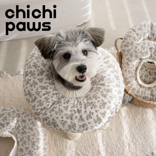 chichipaws 抗菌舒適防舔圈｜杜邦抗菌技術 內膽防水可拆洗 術後無感伊莉莎白圈