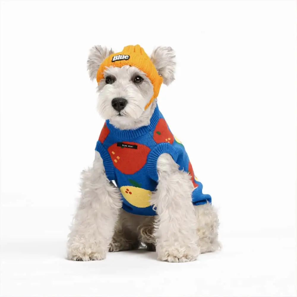 Blue Port 橘子毛衣背心