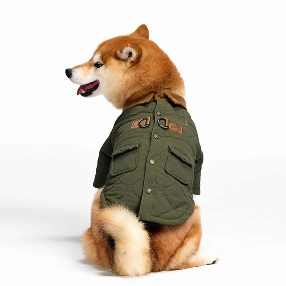 Blue Port 復古絎縫工裝外套