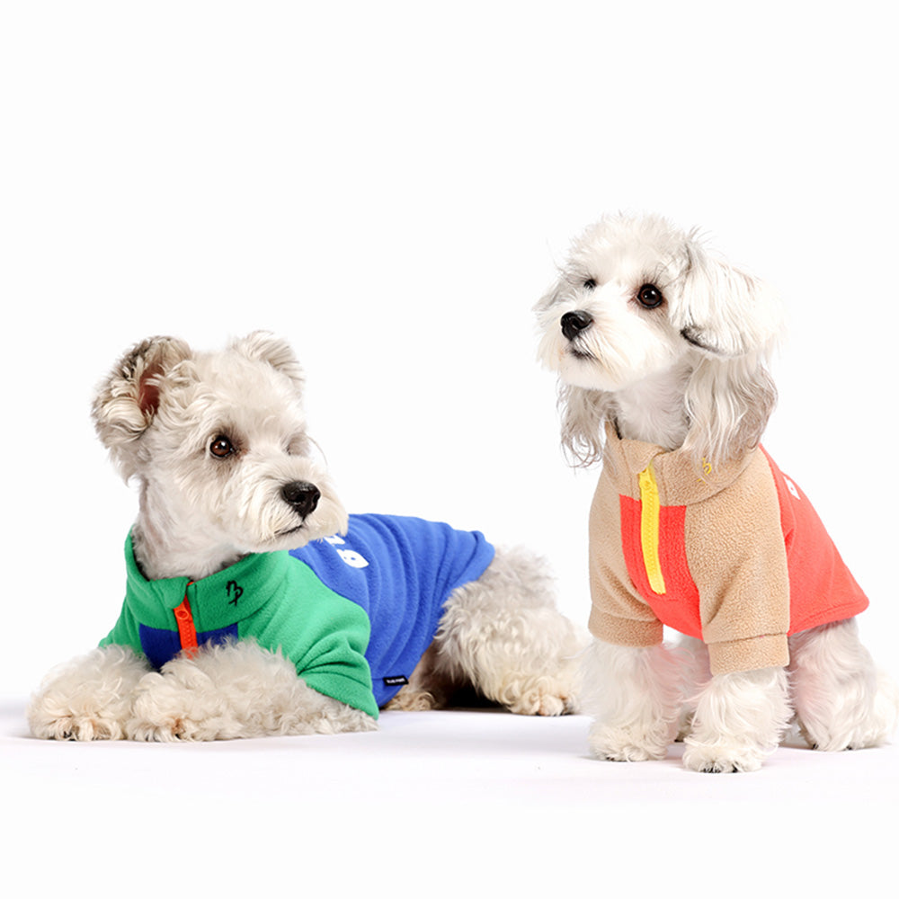 Blue Port 撞色插肩半開衫