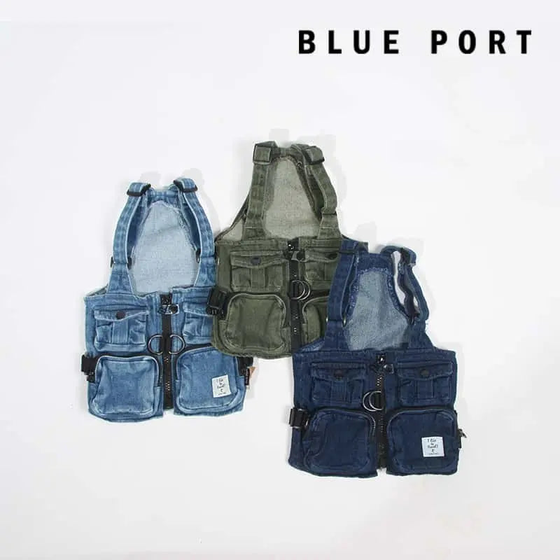 Blue Port 經典工裝背心