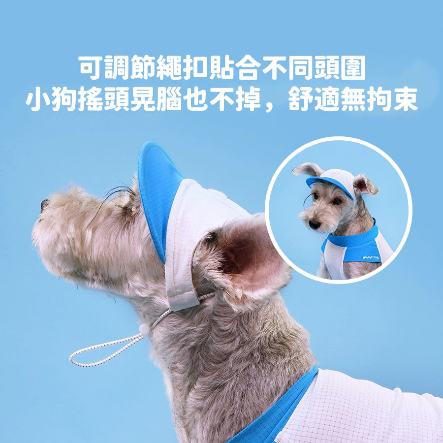 Hooooot Dog 寵物輕量涼感帽