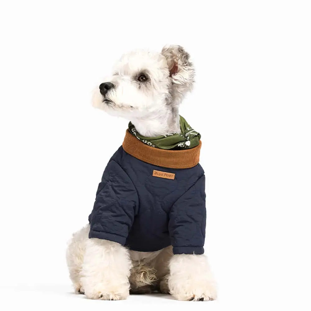 Blue Port 復古絎縫工裝外套