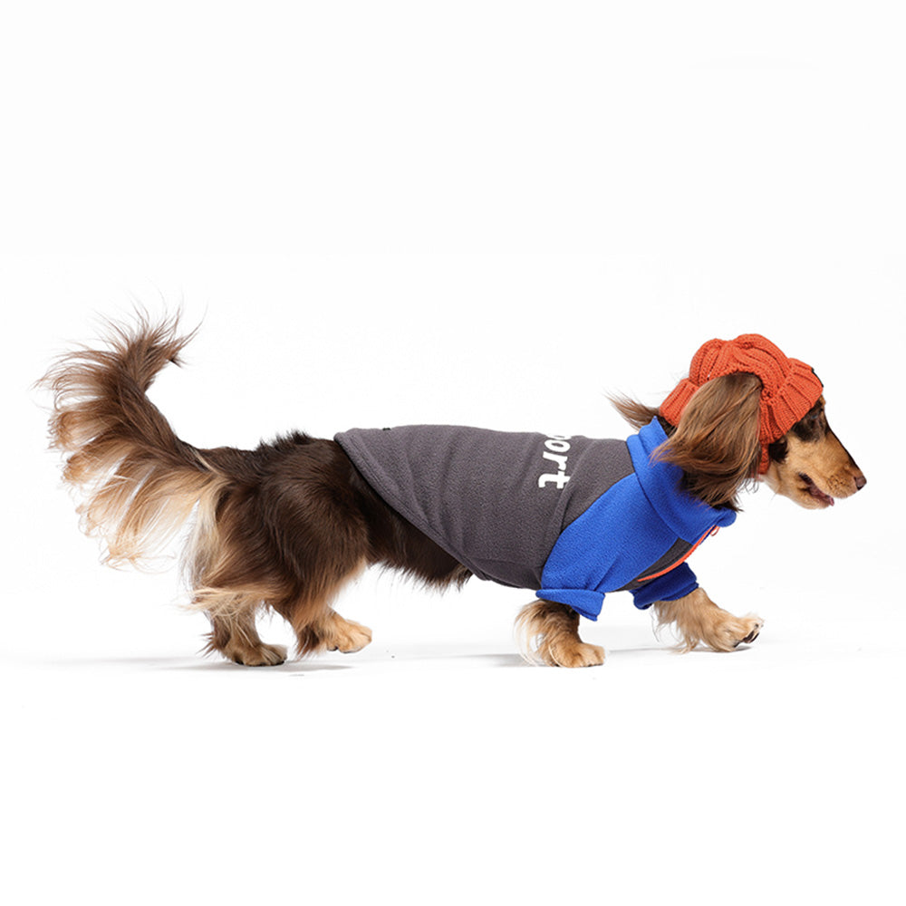 Blue Port 撞色插肩半開衫