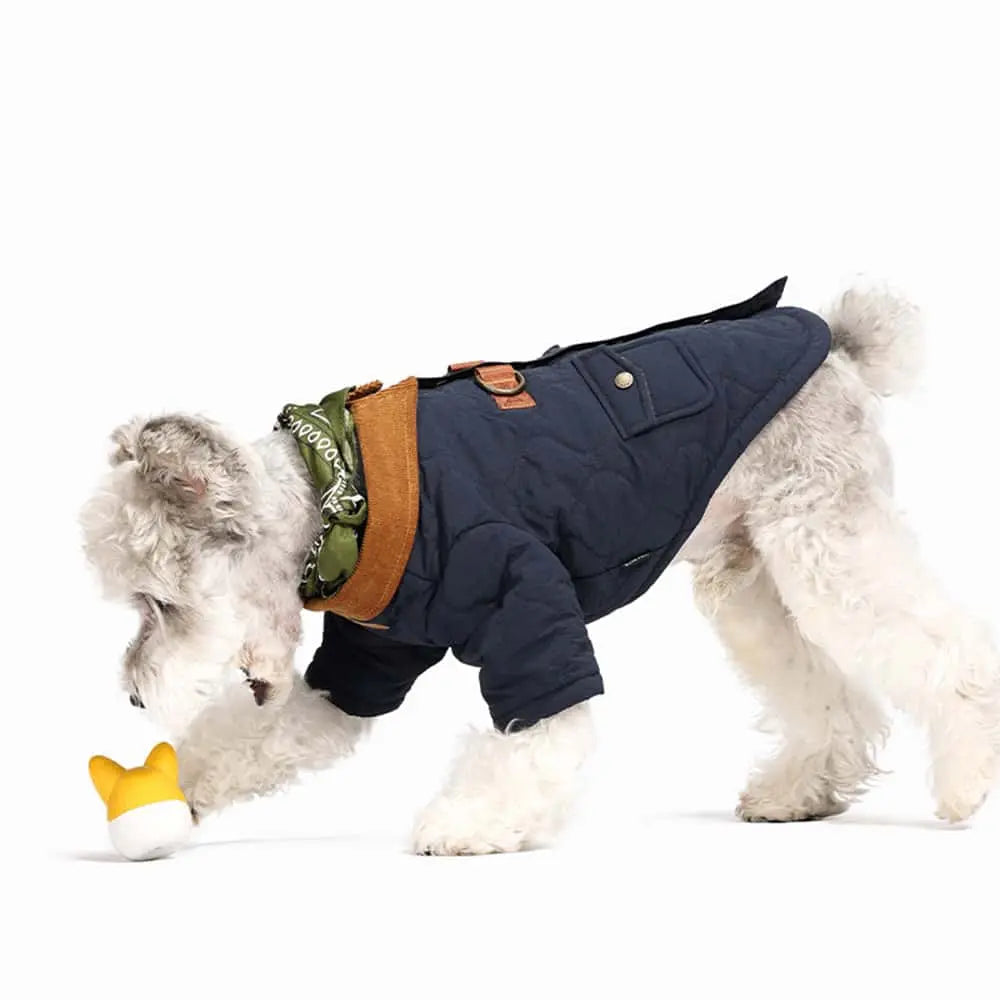 Blue Port 復古絎縫工裝外套