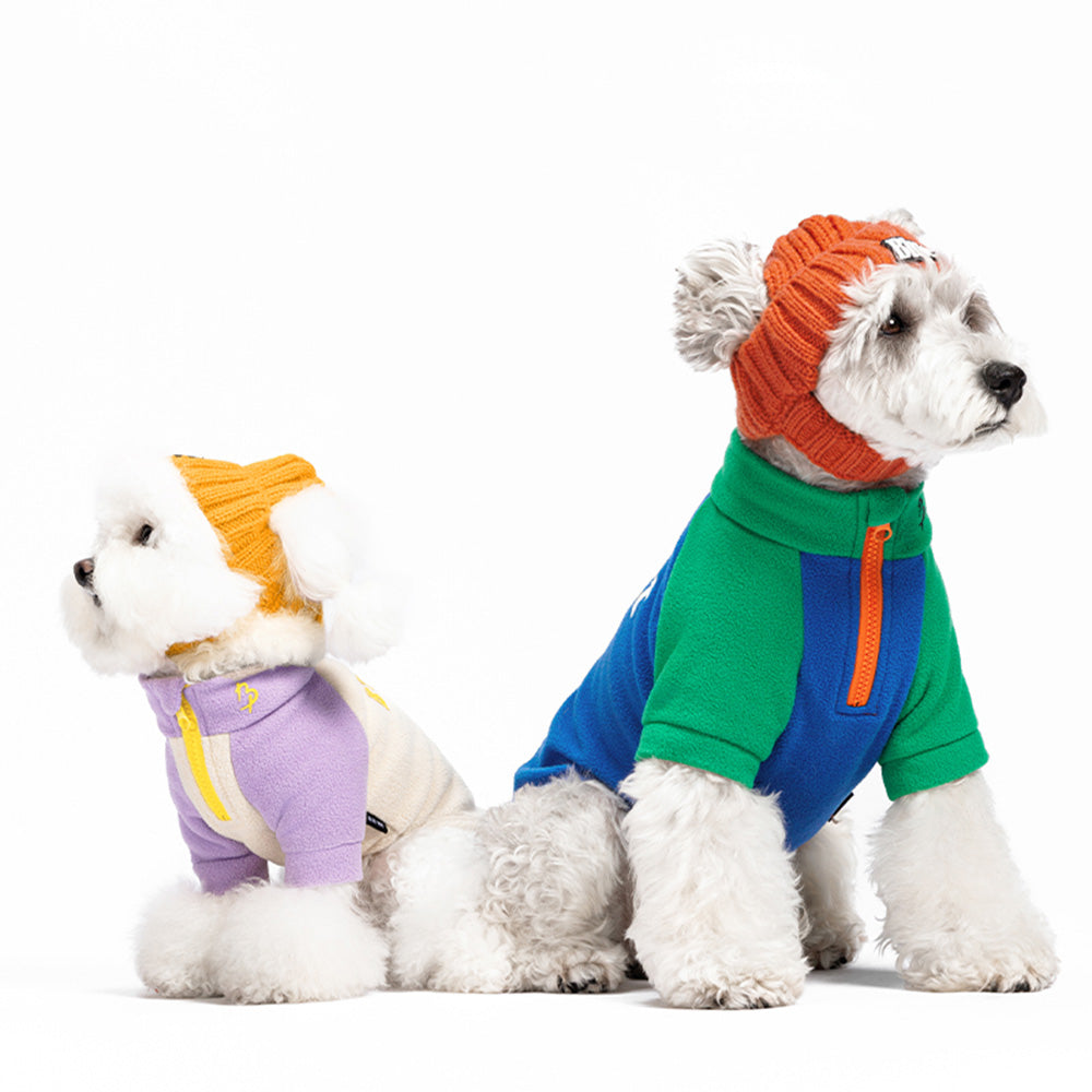 Blue Port 撞色插肩半開衫