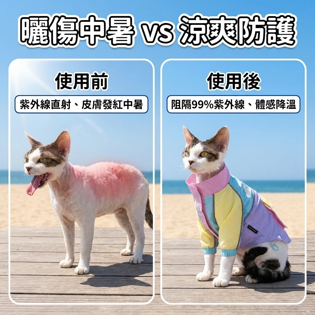 Blue Port 拼色機能防曬外套