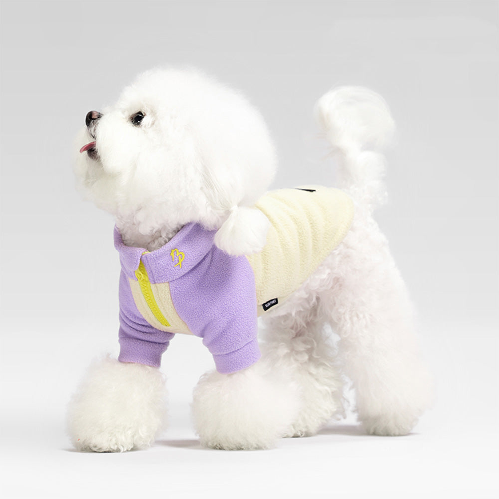 Blue Port 撞色插肩半開衫