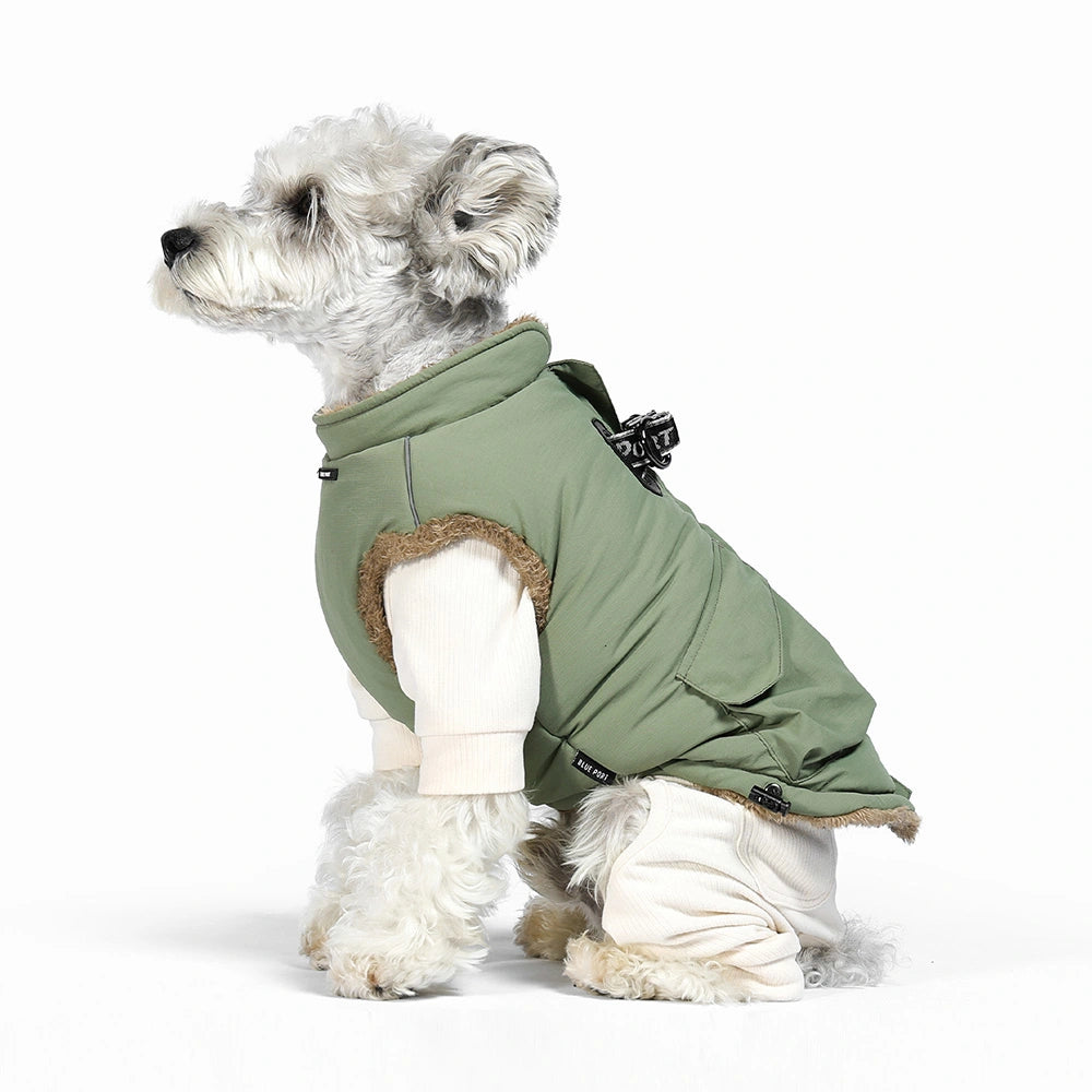 Blue Port 復古鋪棉工裝外套