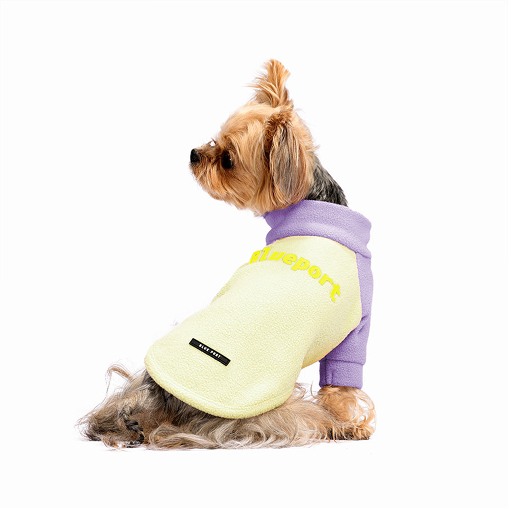 Blue Port 撞色插肩半開衫