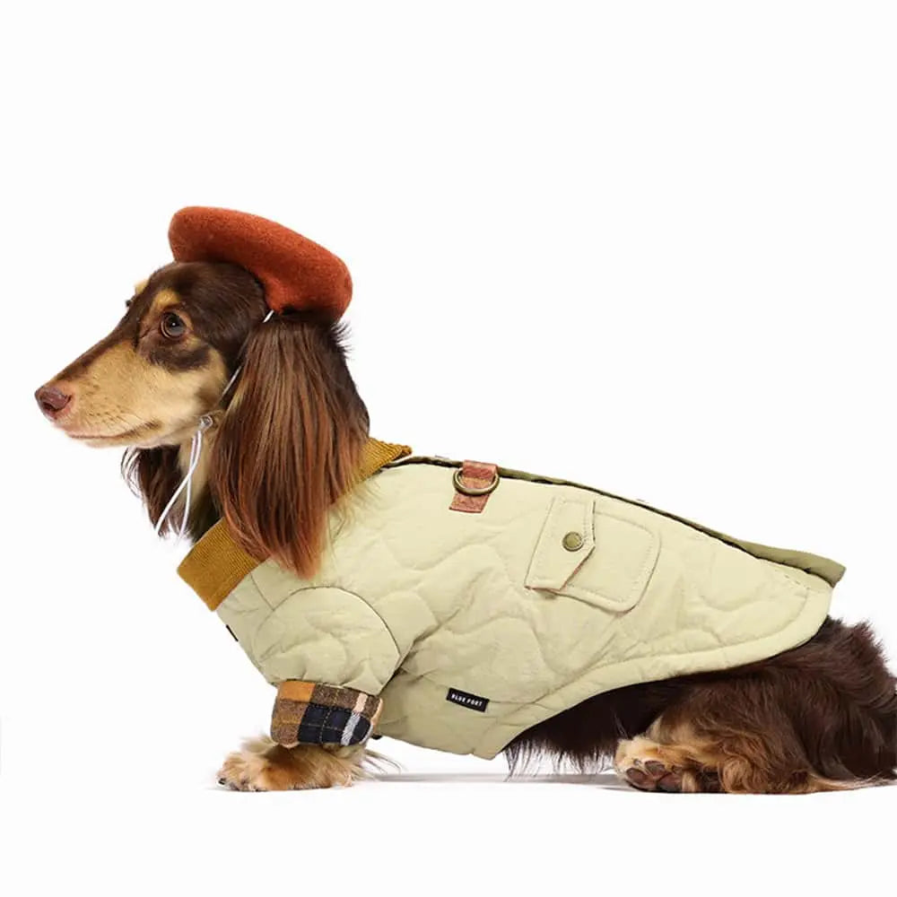 Blue Port 復古絎縫工裝外套