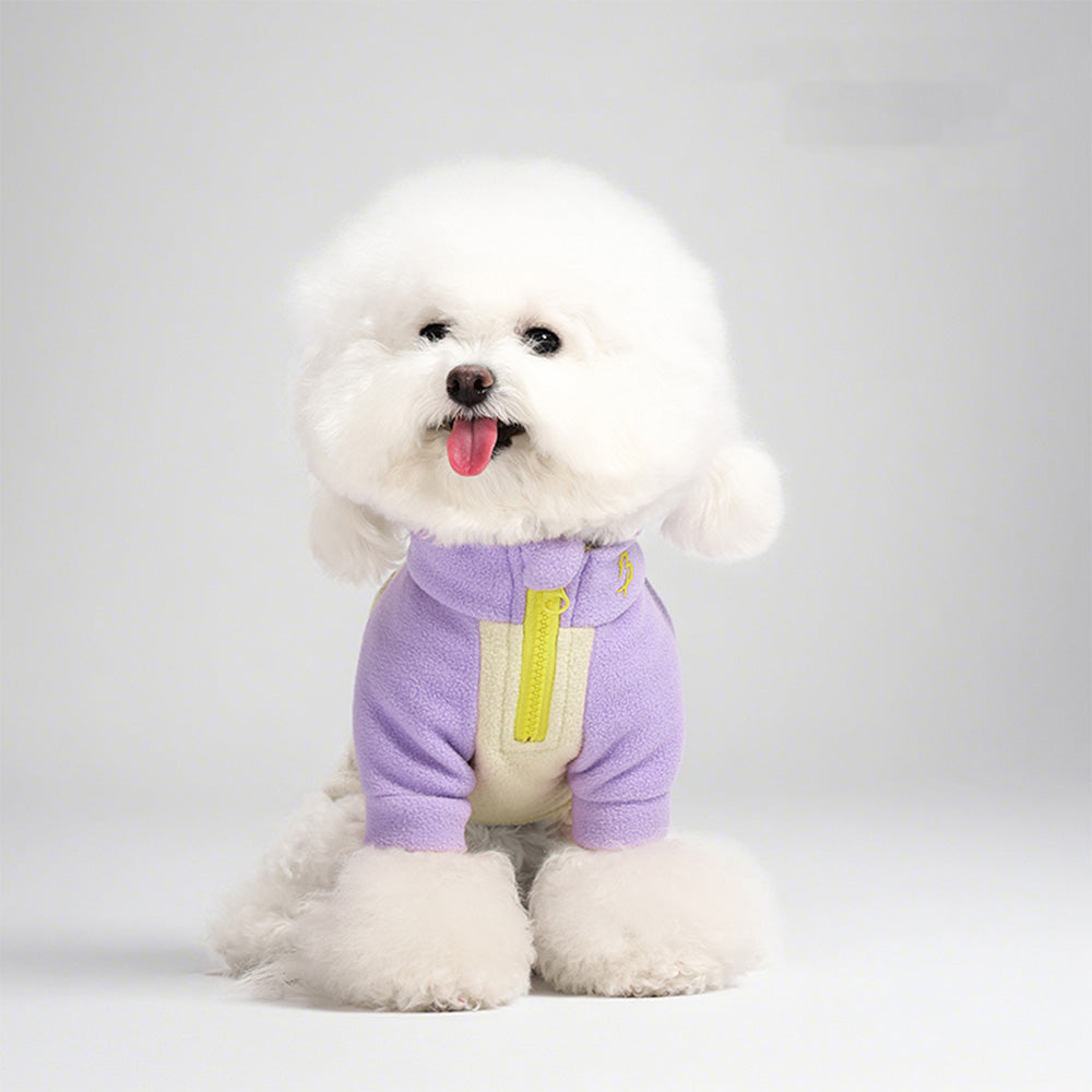 Blue Port 撞色插肩半開衫