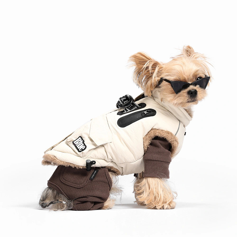 Blue Port 復古鋪棉工裝外套