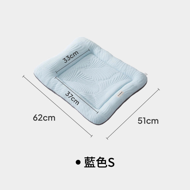 chichipaws 寵物冰絲涼感睡墊｜母嬰級A類面料 久睡不升溫 3D立體涼感 頸部護理枕