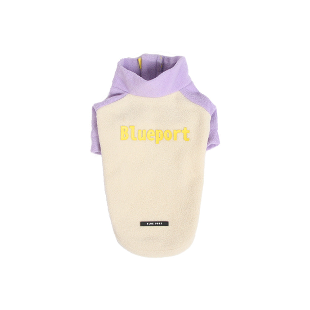 Blue Port 撞色插肩半開衫