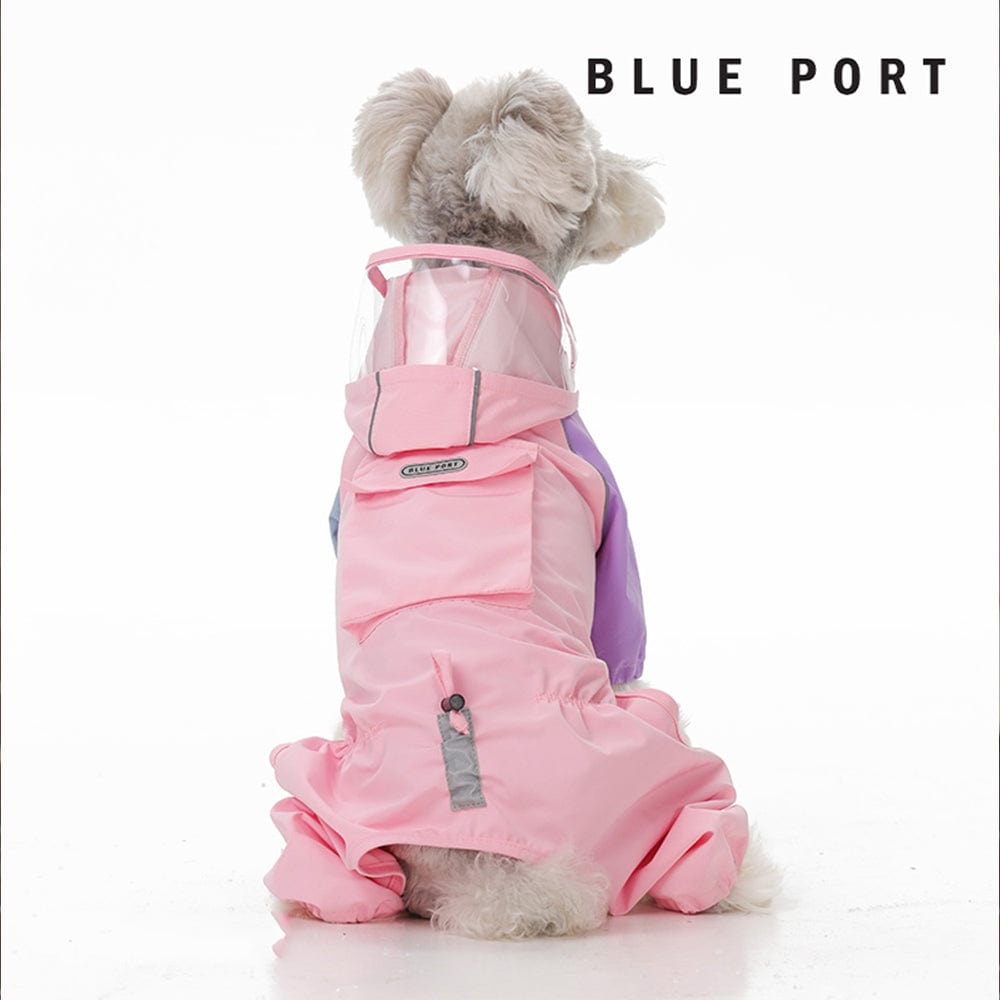 Blue Port 雨衣按鈕快穿設計，10秒輕鬆穿脫
