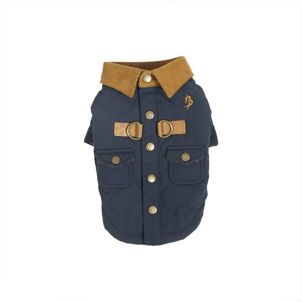 Blue Port 復古絎縫工裝外套