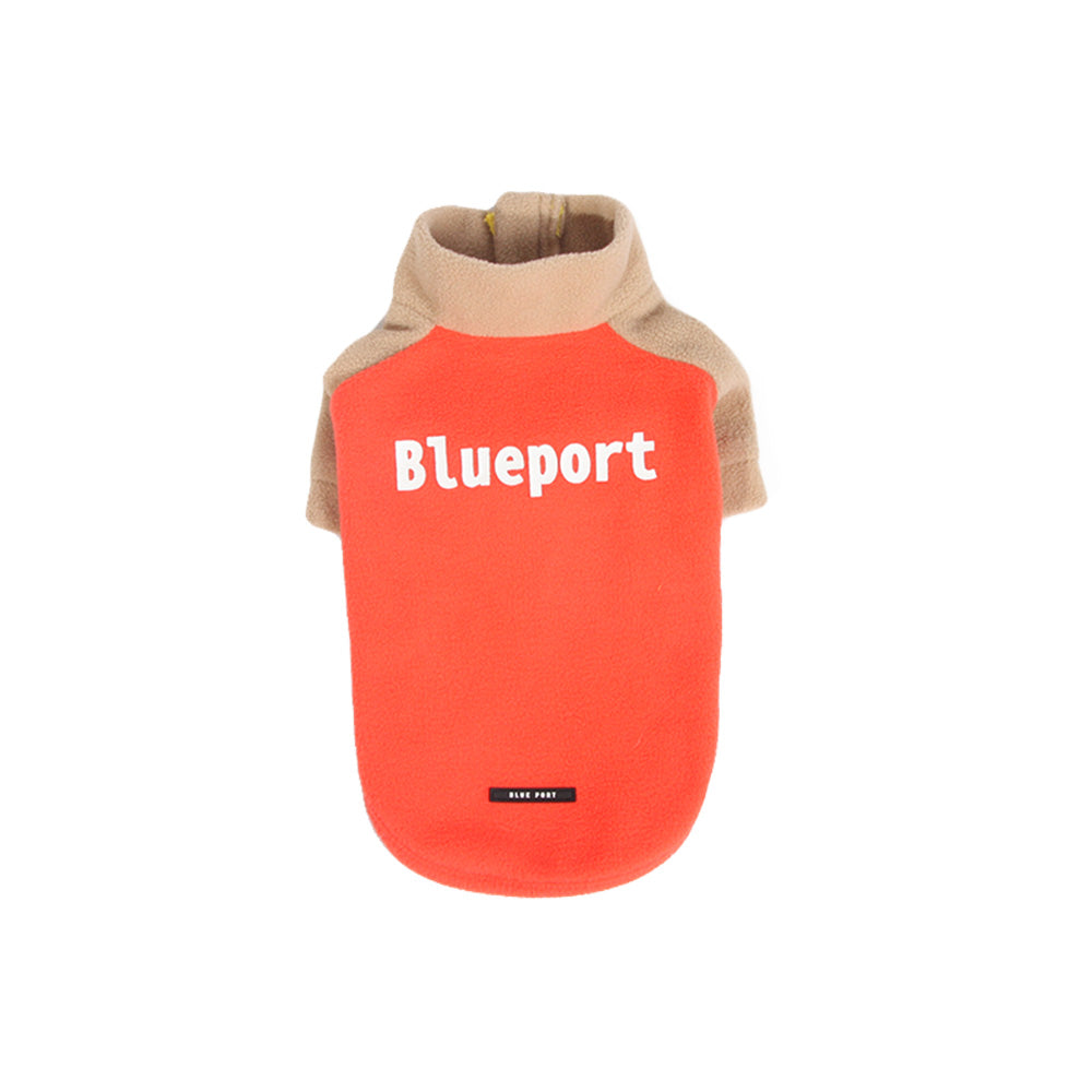 Blue Port 撞色插肩半開衫