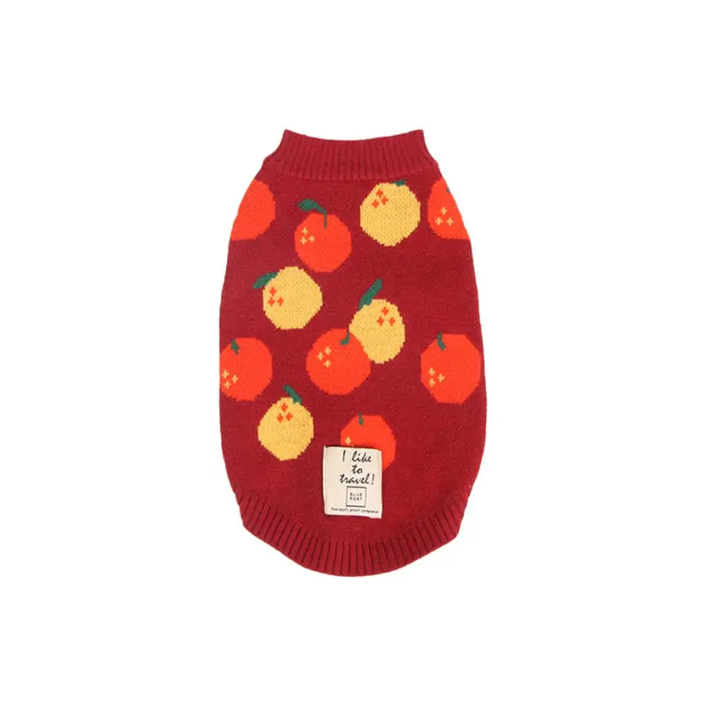 Blue Port 橘子毛衣背心